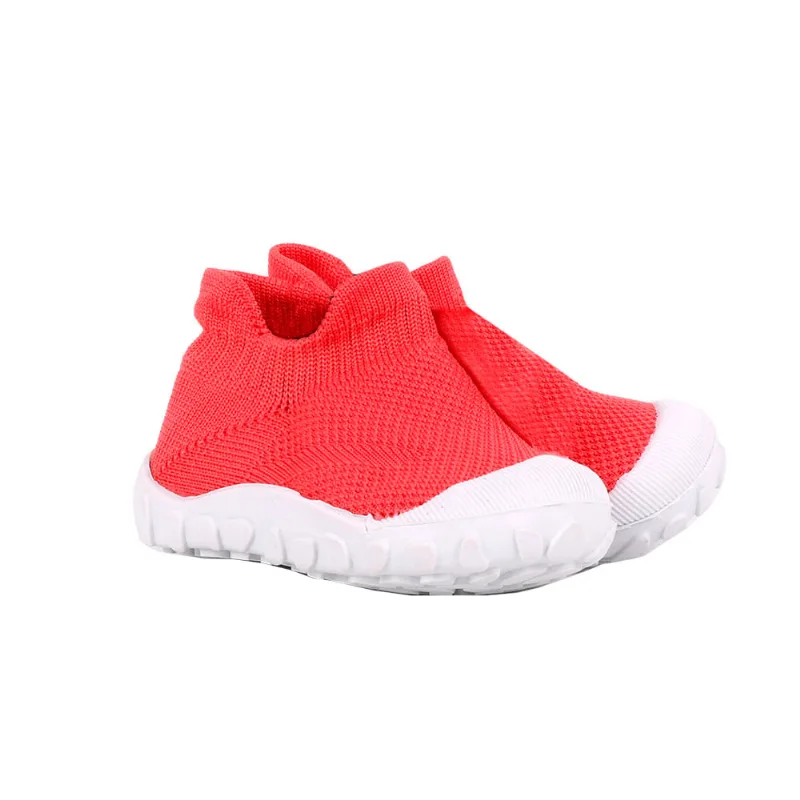 Zapatilla Beba Tejida Coral Pv22 Urb