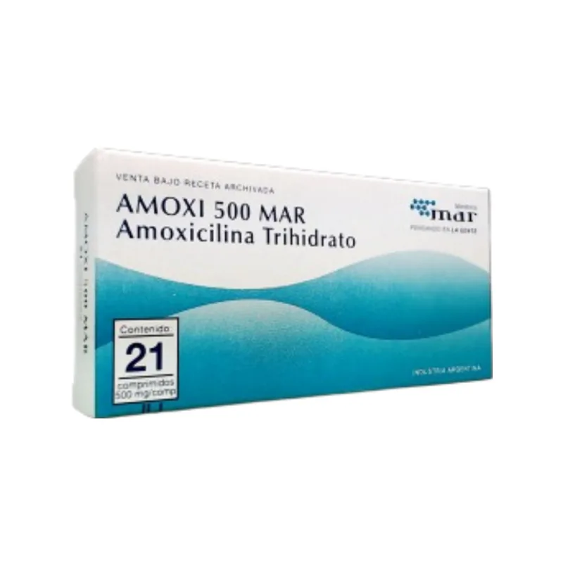 Amoxi 500 Mar Amoxicilina 500 mg x 21 Comp