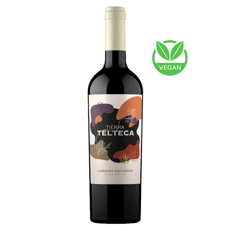 Vinho Tinto Vegano Tierra Telteca Cabernet Sauvignon 2021