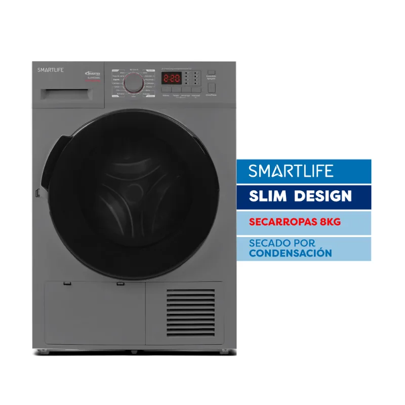 Secarropas Condensacion Smartlife SL-DYCO08G 8KG Gris