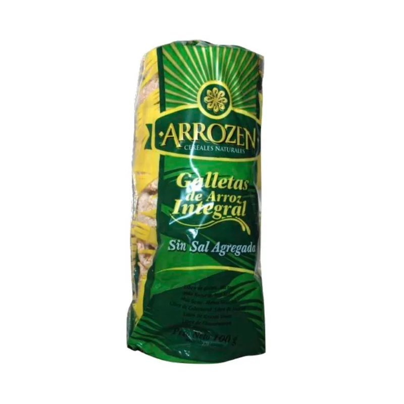 Galletitas de Arroz Integral 100 Grs Arrozen