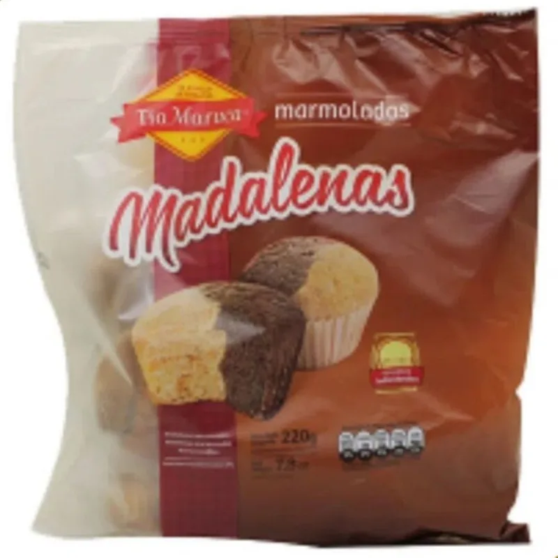 Madalenas Tía Maruca marmoladas 220 g.