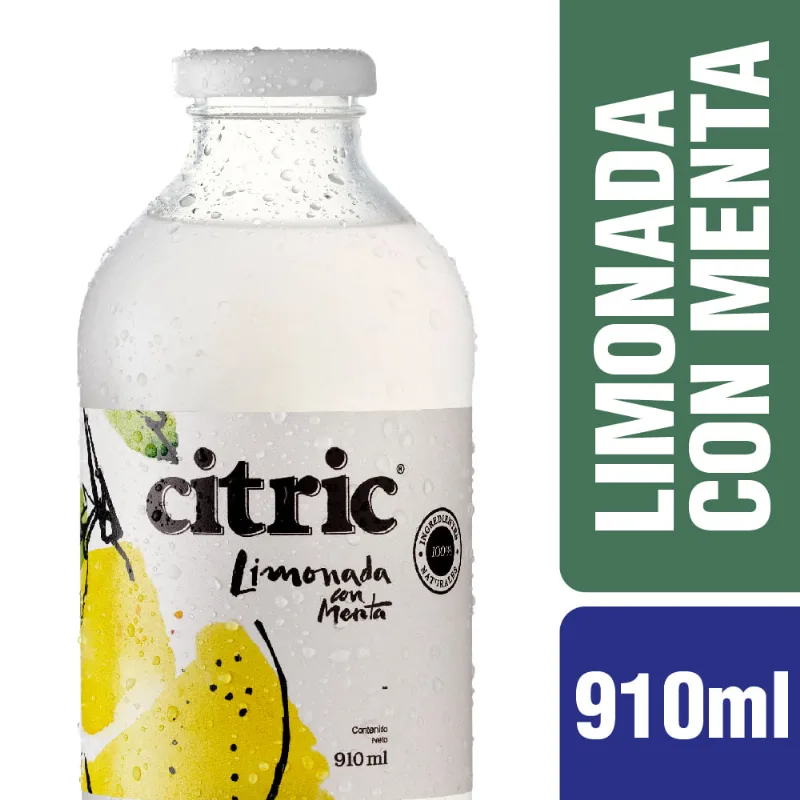 Citric Limonada Con Menta 910 Ml