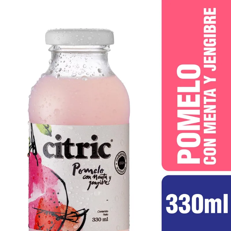 Citric Pomelada Con Menta Y Jengibre 330 Ml
