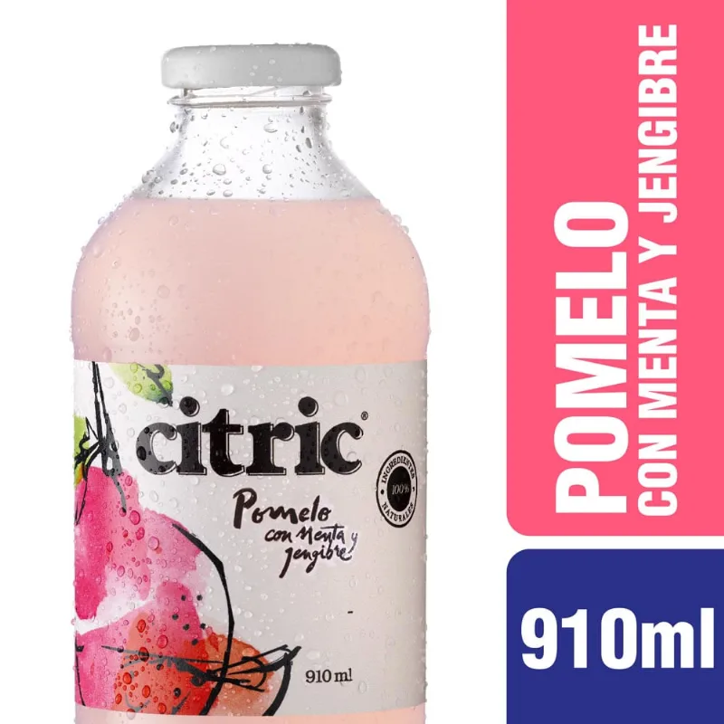 Citric Pomelada Con Menta Y Jengibre 910 Ml