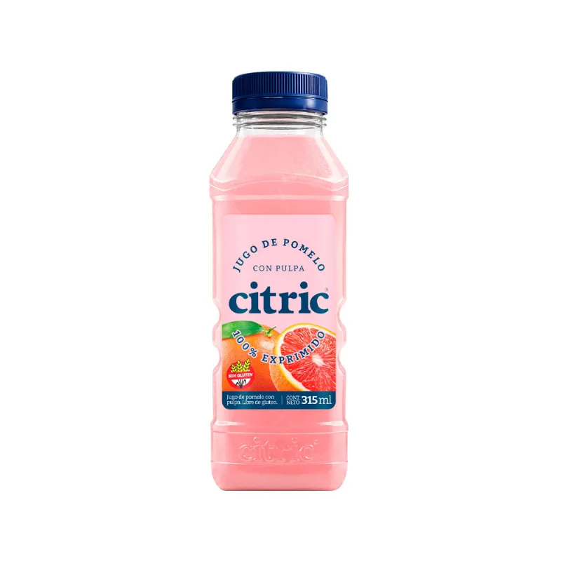 Jugo Fresco Sabor Pomelo con Pulpa 315 Ml Citric