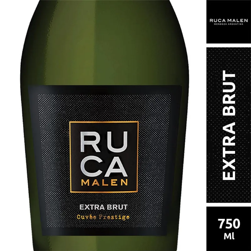 Champaña Ruca Malen Brut Espumante Etra Brut Ruca Malen Cuvée Prestige 750