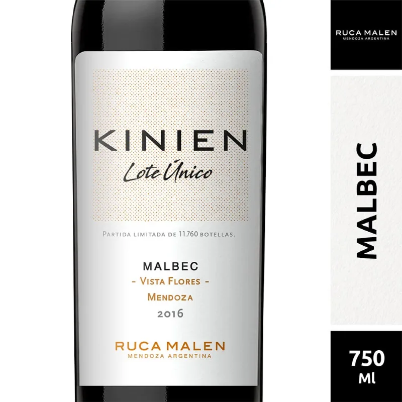 Vino Tinto Kinien Malbec 750 Cc