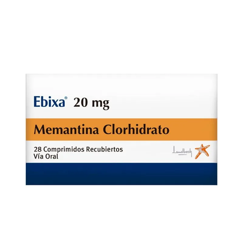 Ebixa 20 Mg Caja con 28 Comprimidos Recubiertos