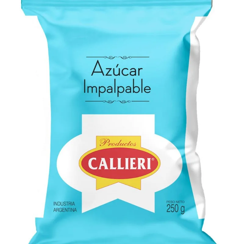 Azúcar impalpable Callieri 250 g.