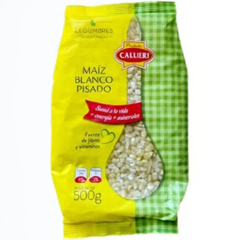 Maíz blanco Callieri pisado 400 g.