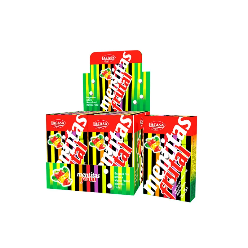 Mentitas LaCasa Frutal x 26 g