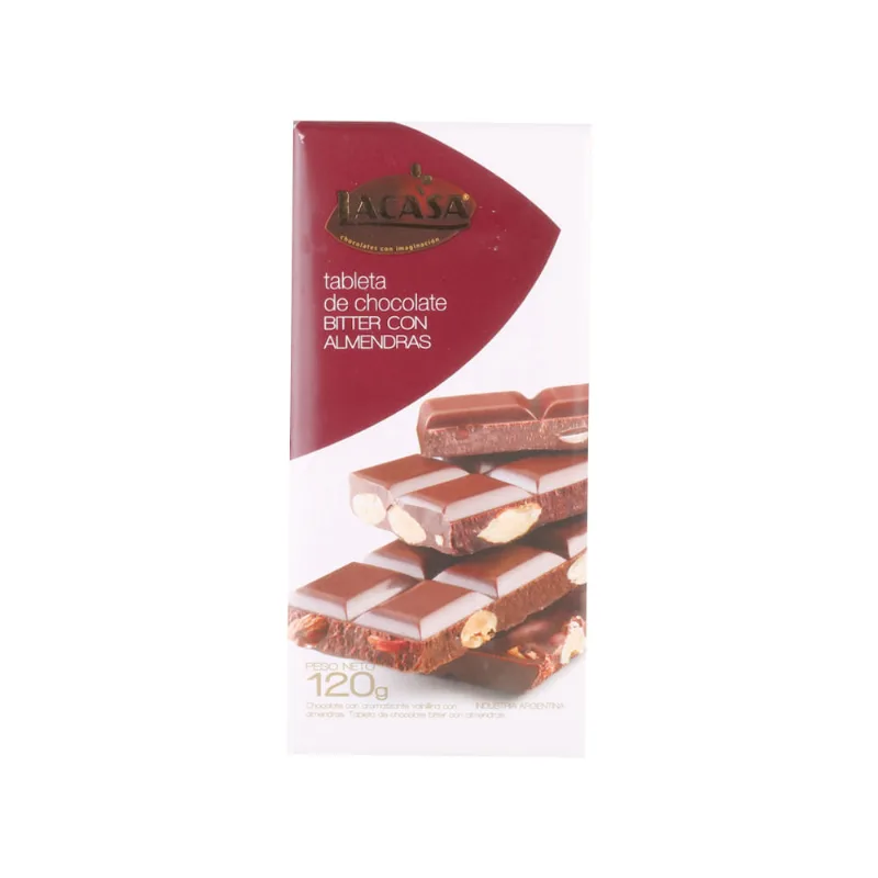 Chocolate Lacasa X 120 Gr Chocolate Lacasa Bitter 120 Gr