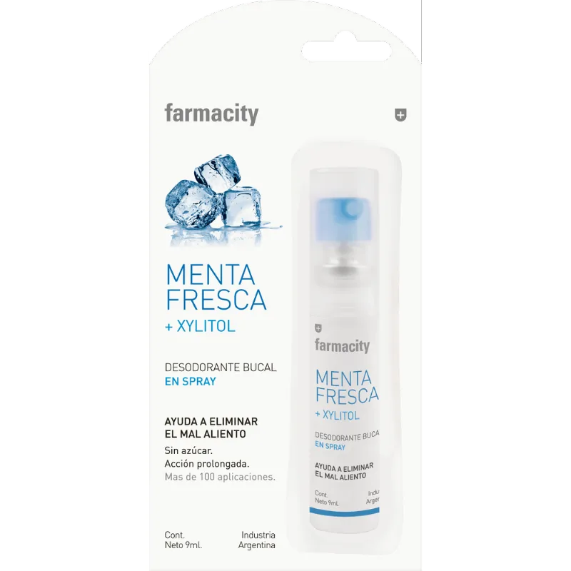 Desodorante Bucal en Spray Farmacity Menta Fresca x 9 ml