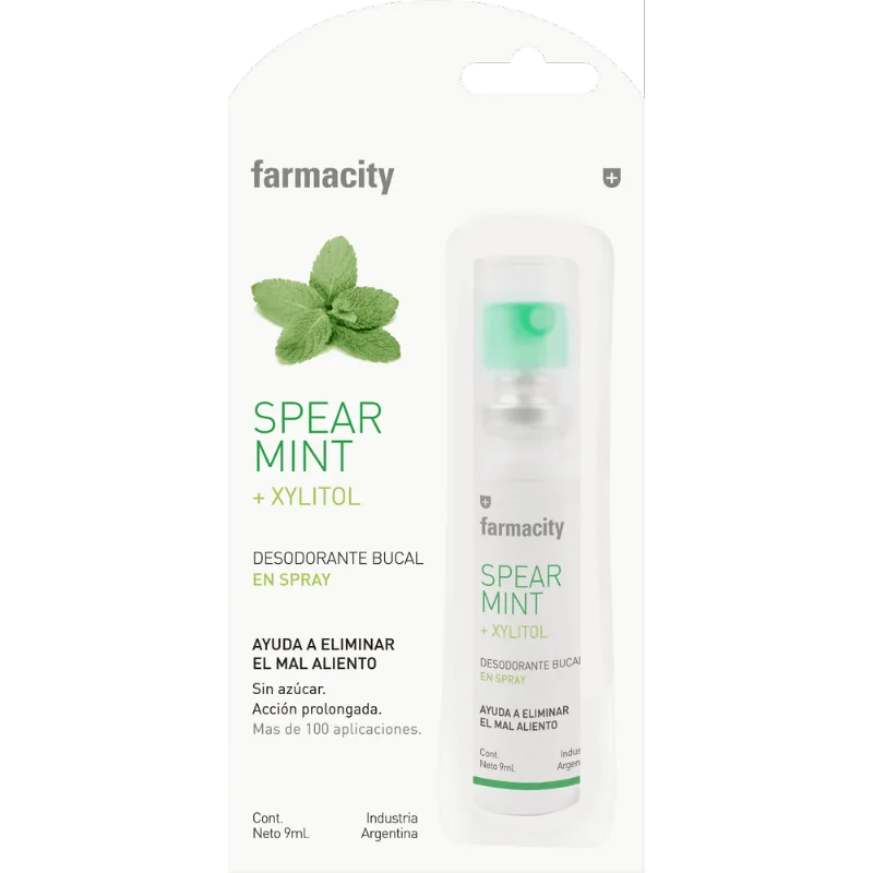 Desodorante Bucal en Spray Farmacity Spearmint x 9 ml
