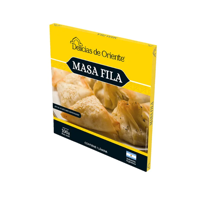 Masa Fila 100 Grs Delicias del Medio Oriente