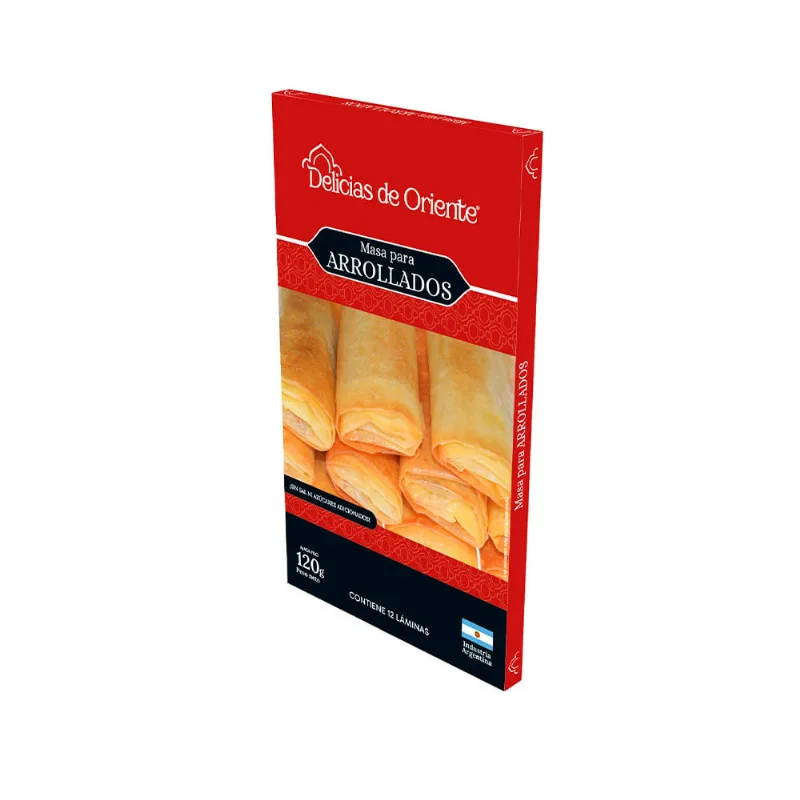 Tapas Empanadas Chinas x 12 Un 90 Grs Delicias de Oriente