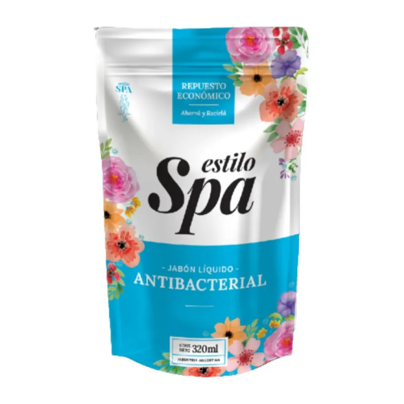 Jabón Líquido Antibacterial Recarga 320 Ml