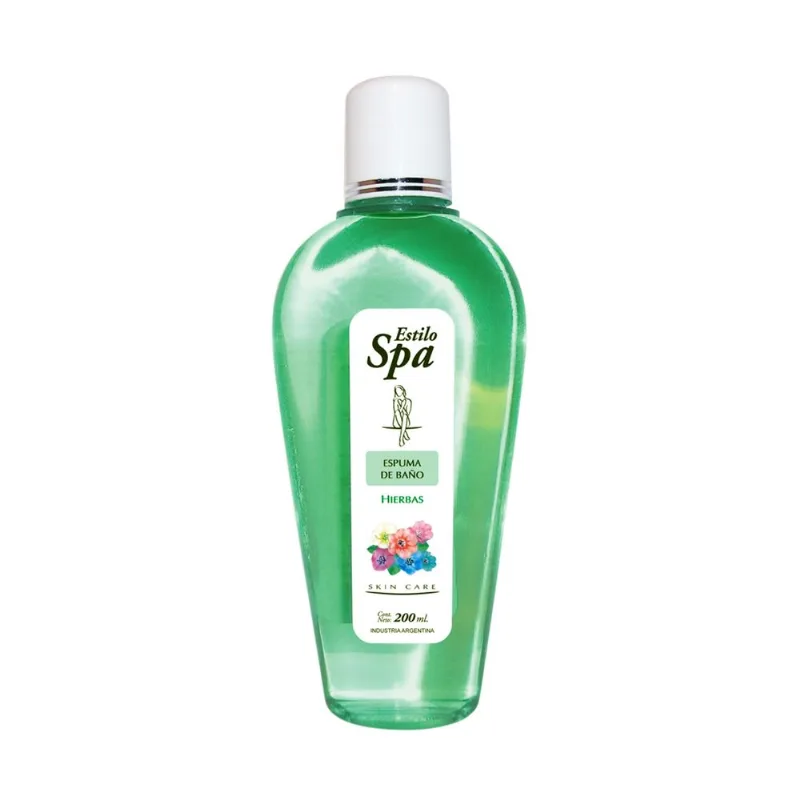 Espuma de bano Estilo Spa hierbas 200 cc.