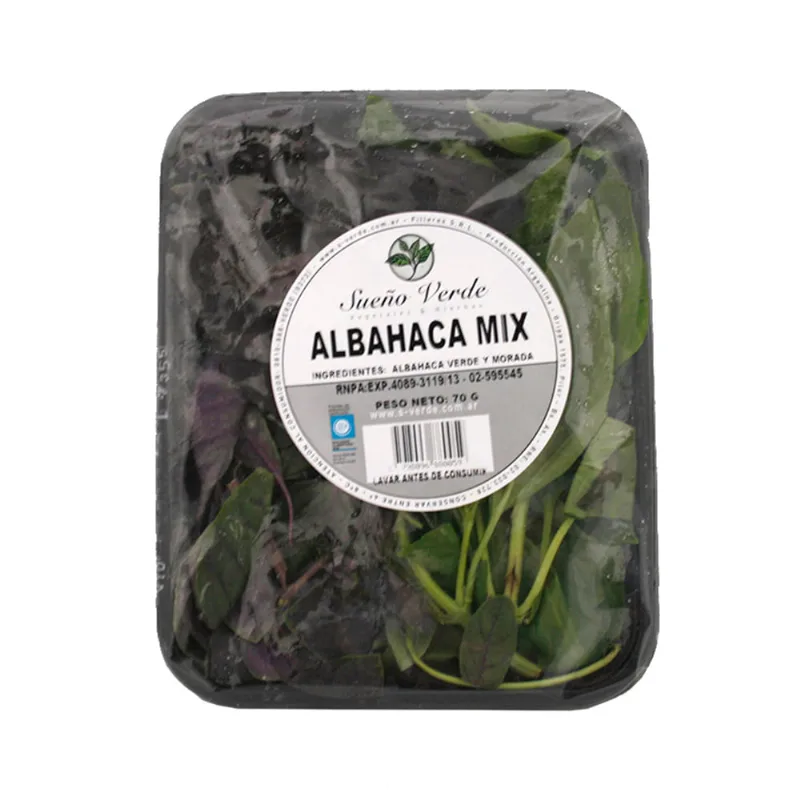 Albahaca Mix Sueño Verde Bandeja 70 Gr