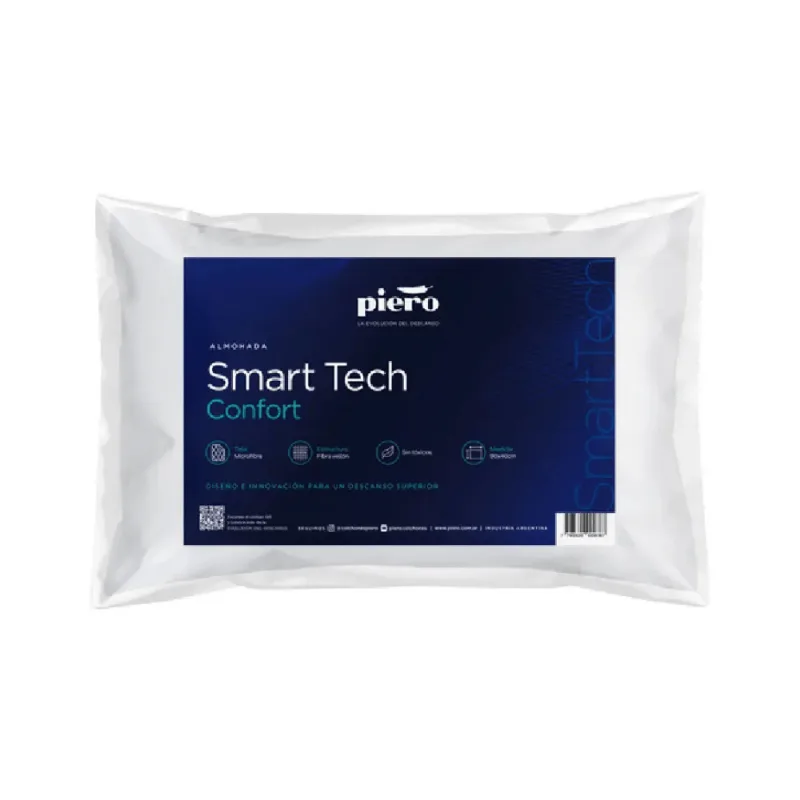 Almohada Piero Smart Tech Confort 70x40