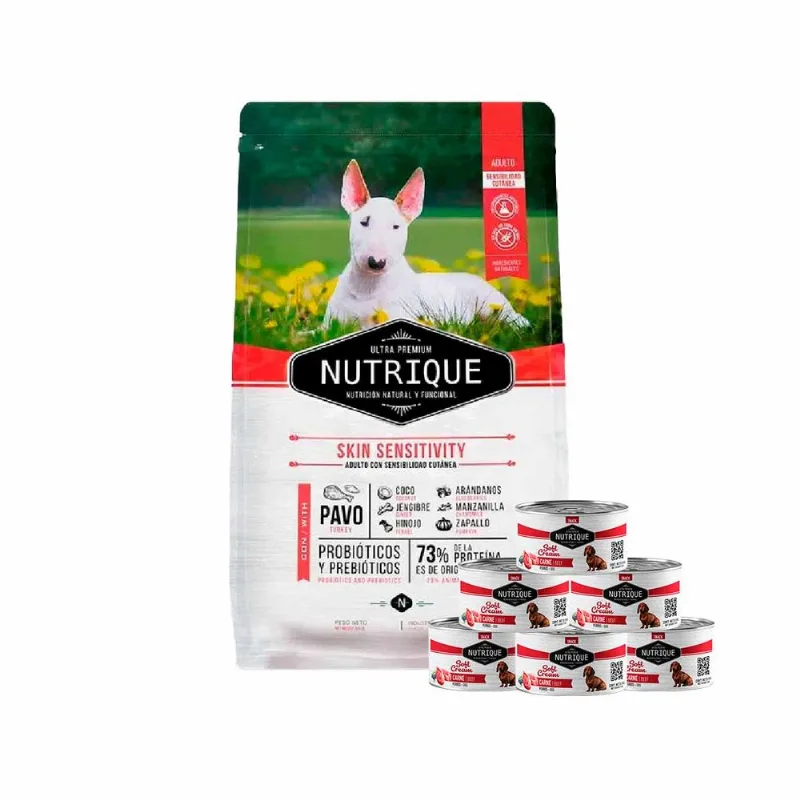 NUTRIQUE SKIN SENSITIVITY PERRO X 3 KG