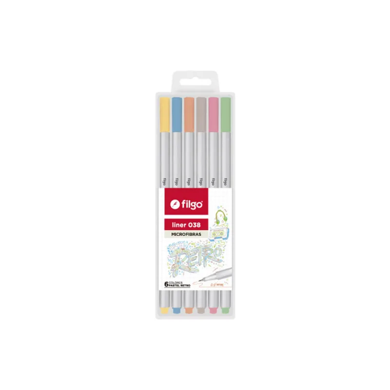 Microfibra X6 Pastel Filgo