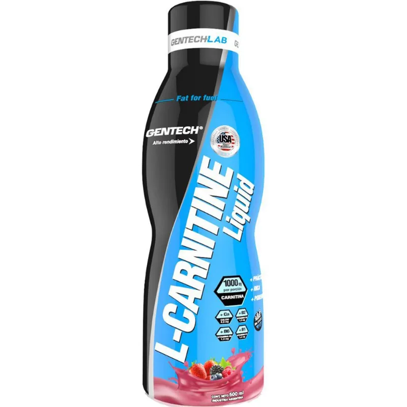Suplemento Deportivo Gentech L-Carnitina Liquid x 500 ml