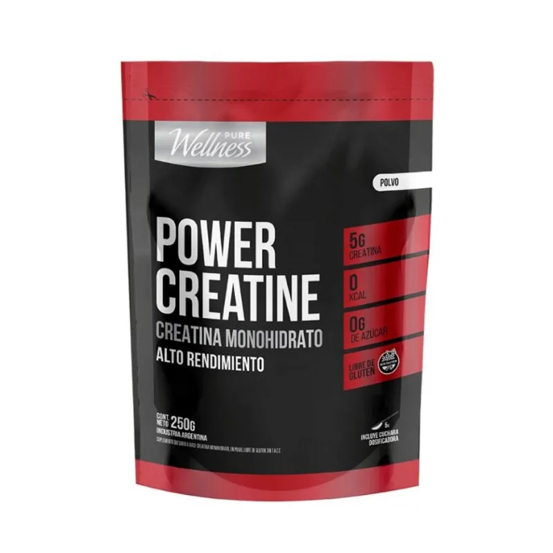 Suplemento Deportivo Pure Wellness Creatina Power Monohidrato x 250 g