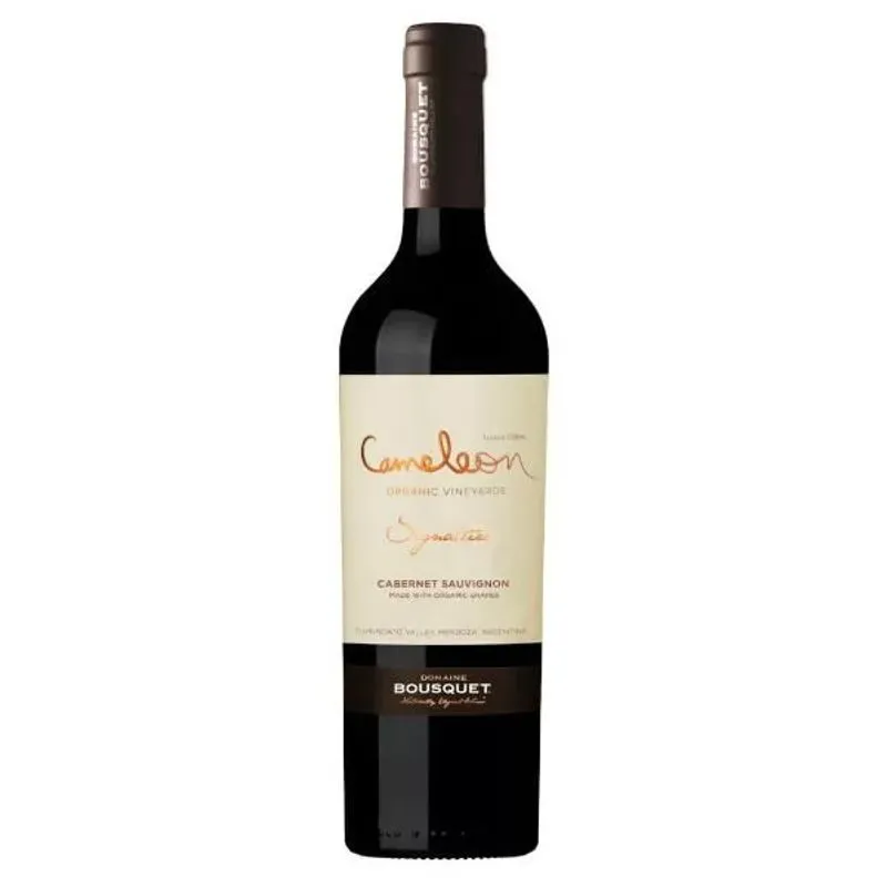 Vinho Tinto Argentino CAMELEON Cabernet Sauvignon Orgânico 750ml