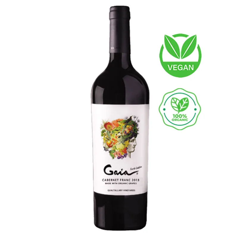 Vinho Tinto Vegano Orgânico Gaia Cabernet Franc 2019