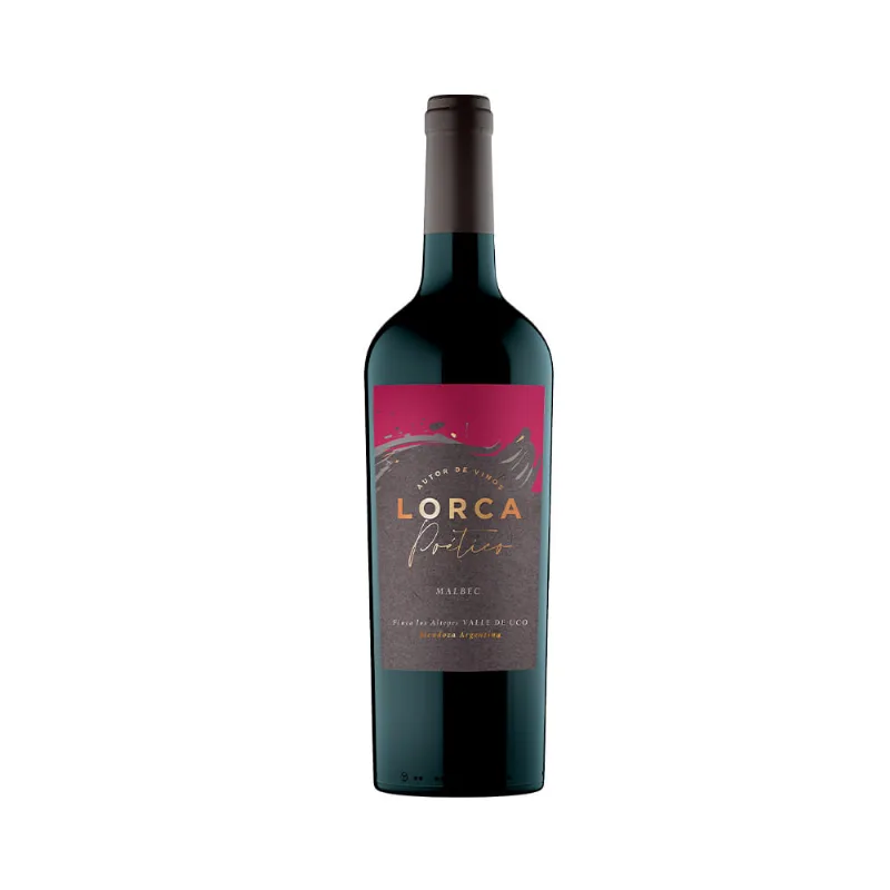 Vino Tinto Malbec 750 Cc Lorca Poético