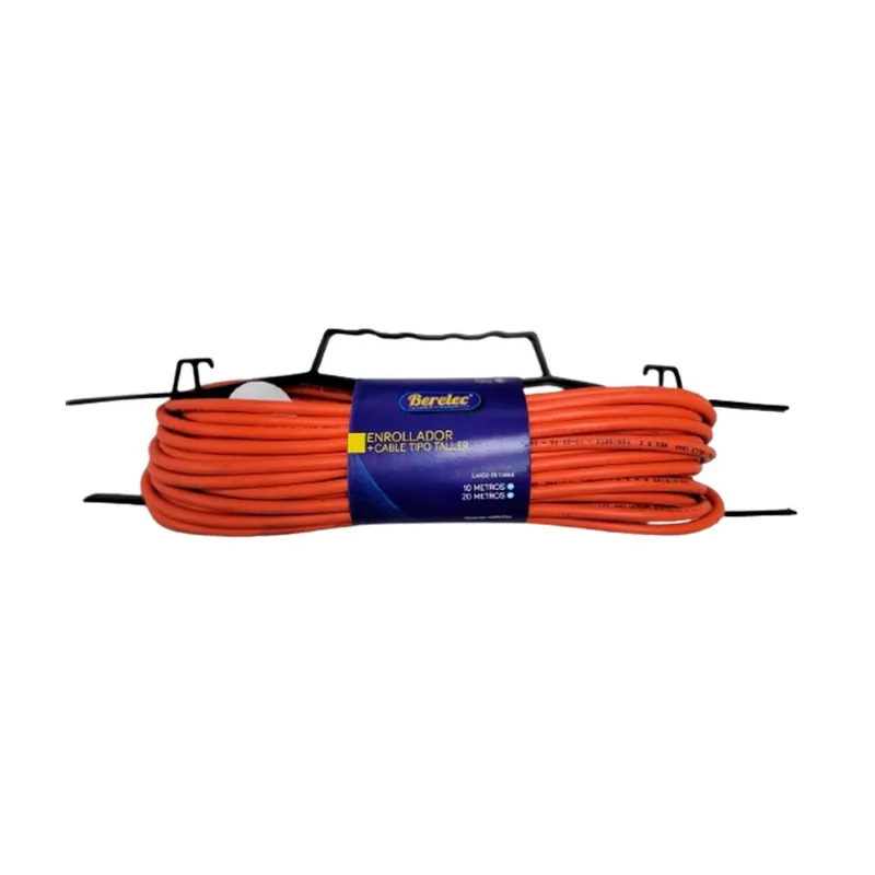 Enrollador de cable Berelec con cable 20 mts