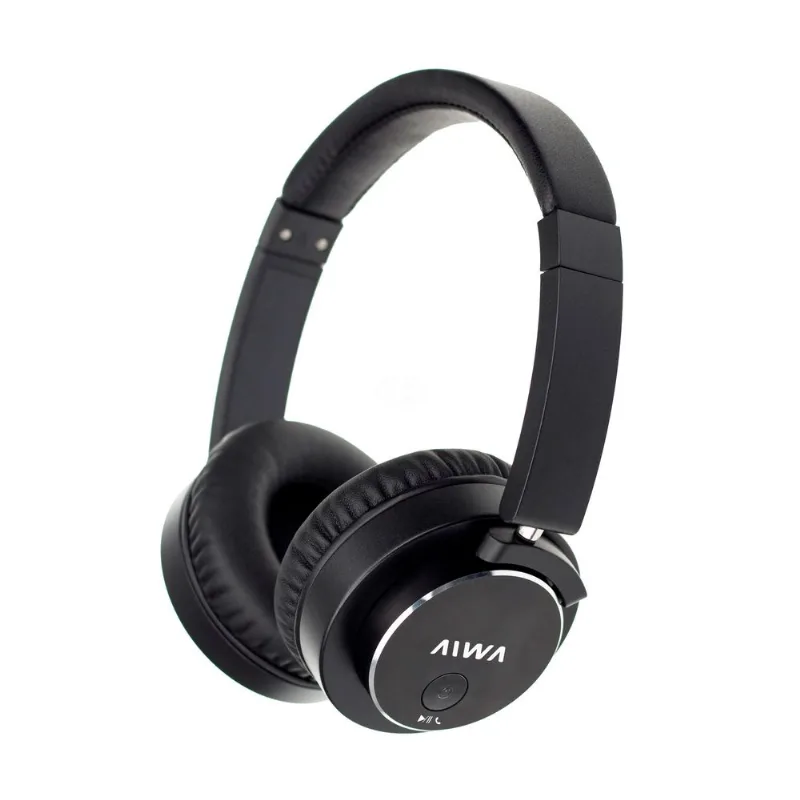 Auricular Aiwa AVA-BT201N Over-ear bluetooth negro