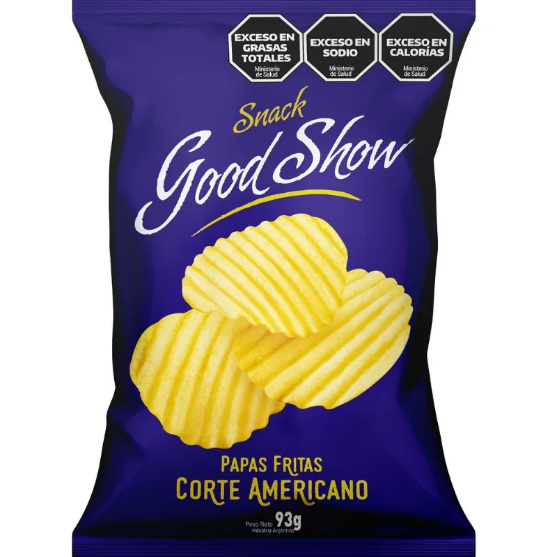 Papas fritas corte americano Good Show 93 grs