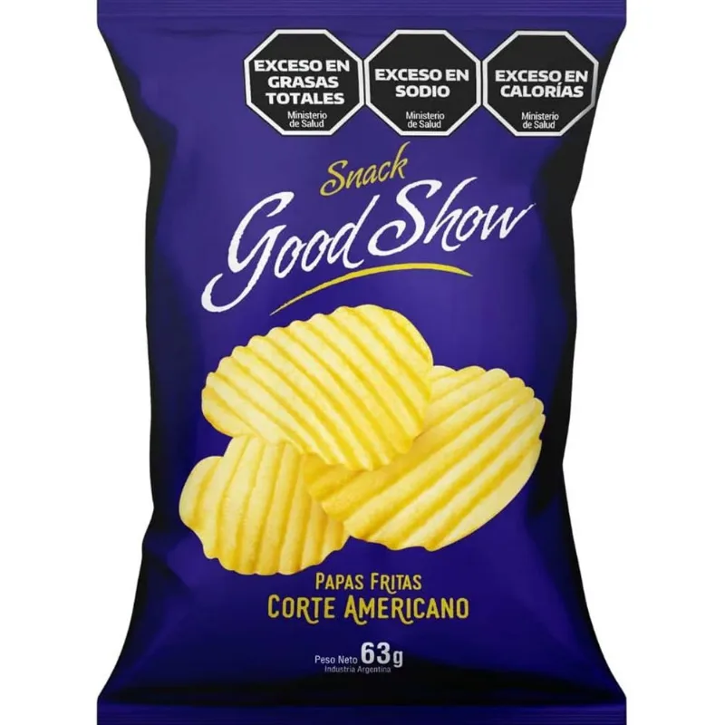 Papas fritas corte americano Good Show 63 grs