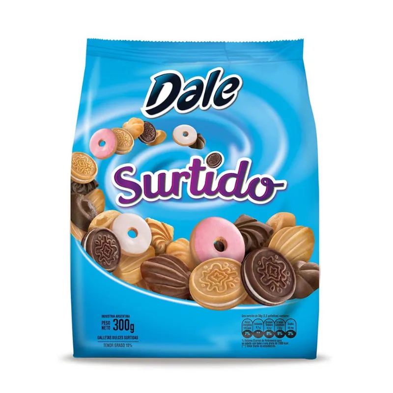 Galletita Dale Surtido 300 Gr