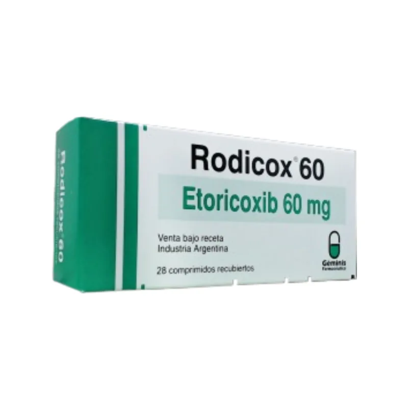 Rodicox 60 60 mg Etoricoxib x 28 Comp Recubiertos