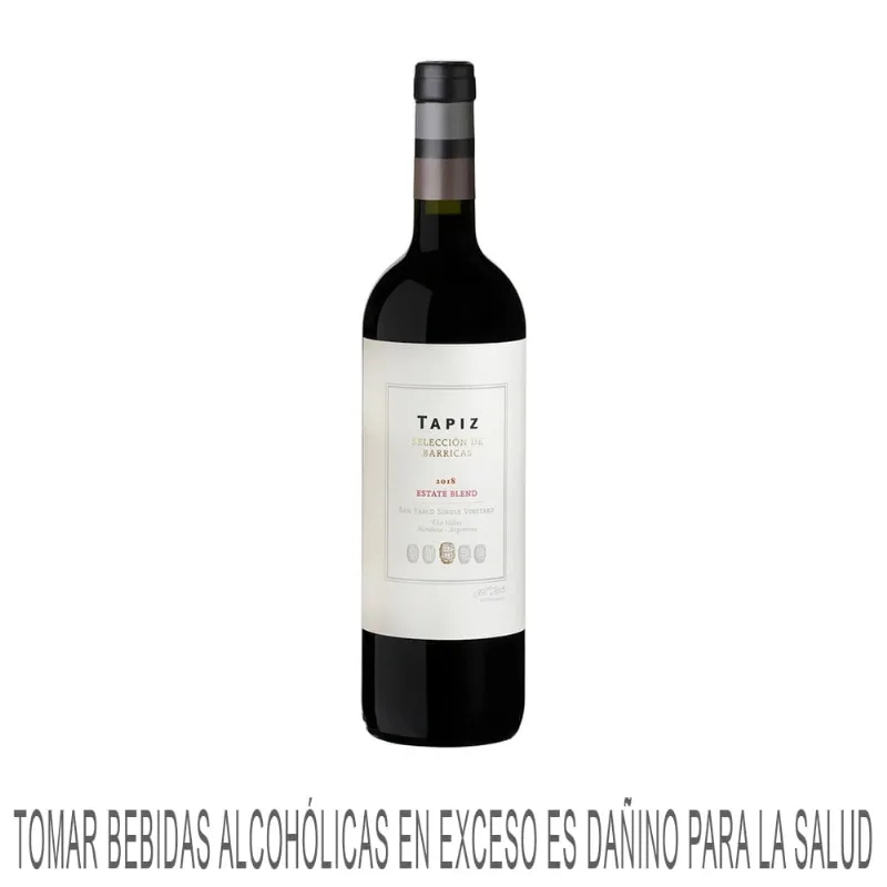 Vino Tinto TAPIZ Selección Barricas Estate Blend Botella 750ml