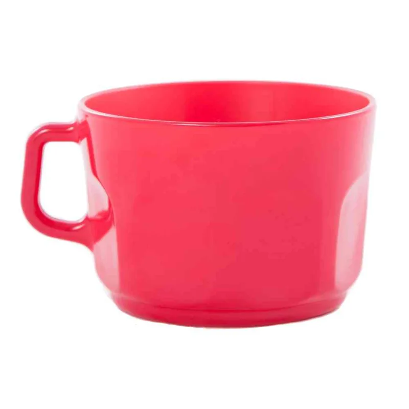 Tazón Vidrio Magenta Tazón De Vidrio Rojo