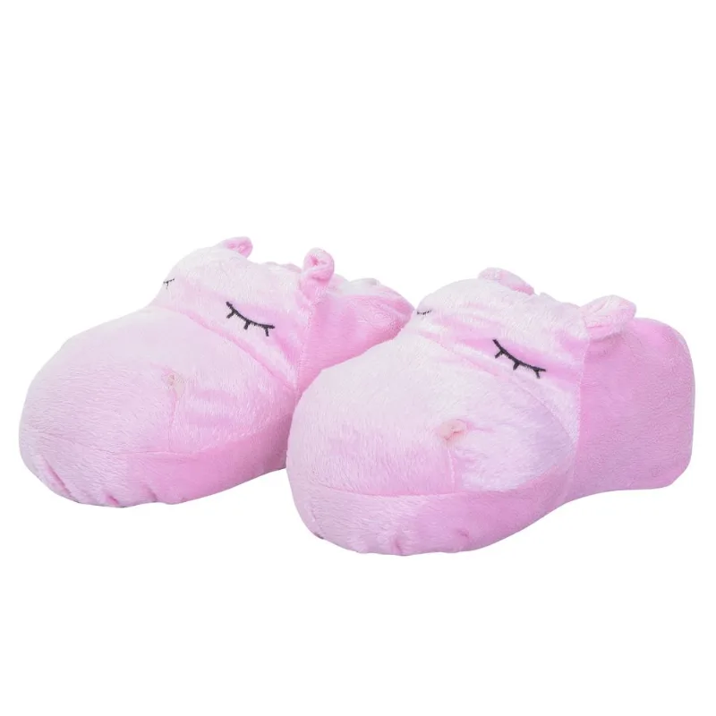 Pantufla Tex bulldog Pantufla Tex hipopótamo talle 36 rosa