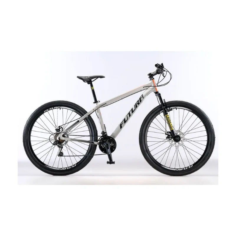 Bicicleta Futura SRL mtb lynce rodado 29 aluminio gris claro mate