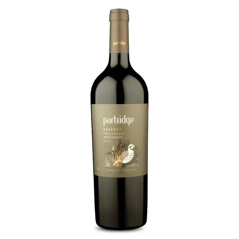 Vinho Partridge Reserva Edição Limitada Petit Verdot 2020