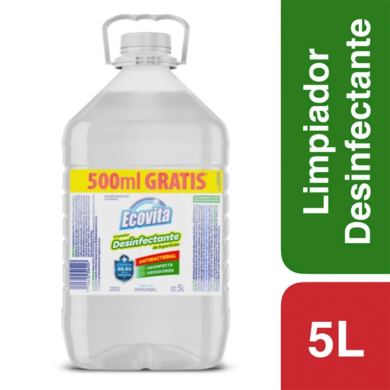 Limpiador Desinfectante Ecovita Orig. Botella