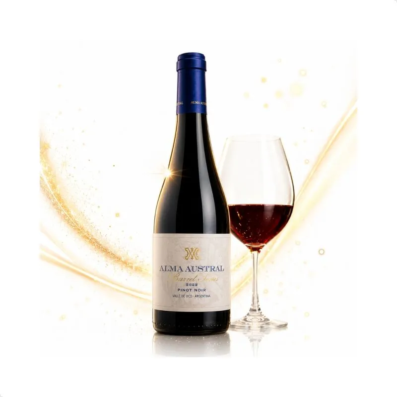 Vinho Argentino Pinot Noir Alma Austral Barrel Series 2021
