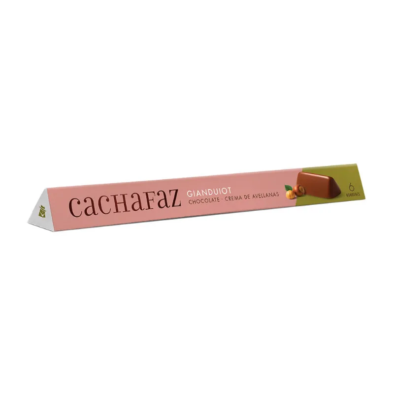Chocolate Negro Gianduiot 57gr Cachafaz