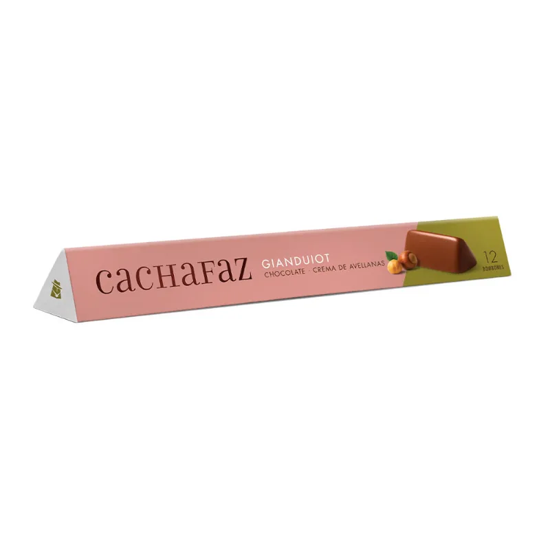 Chocolate Negro Gianduio 114gr Cachafaz
