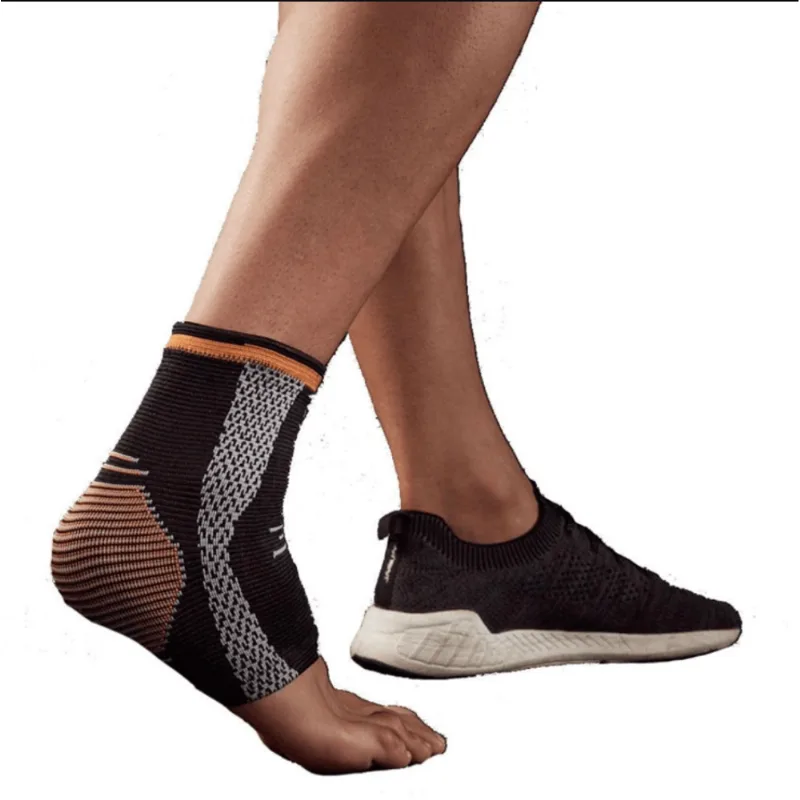 Tobillera Air Sport L - Negro y naranja