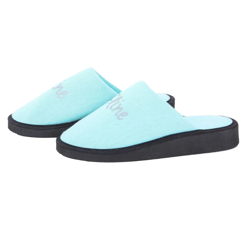 Pantufla Tex melange off line talle 40 gris claro
