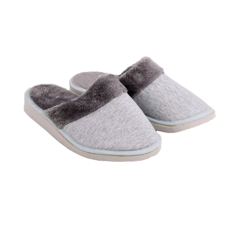 Pantufla Mujer Comb Piel 35/40 Gris Urb Pantufla Mujer Comb Piel 35/36 Gris Urb